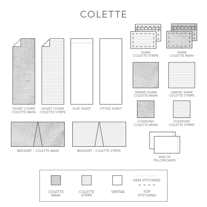 Colette | Pillowcases and Shams | Linen - Image 7