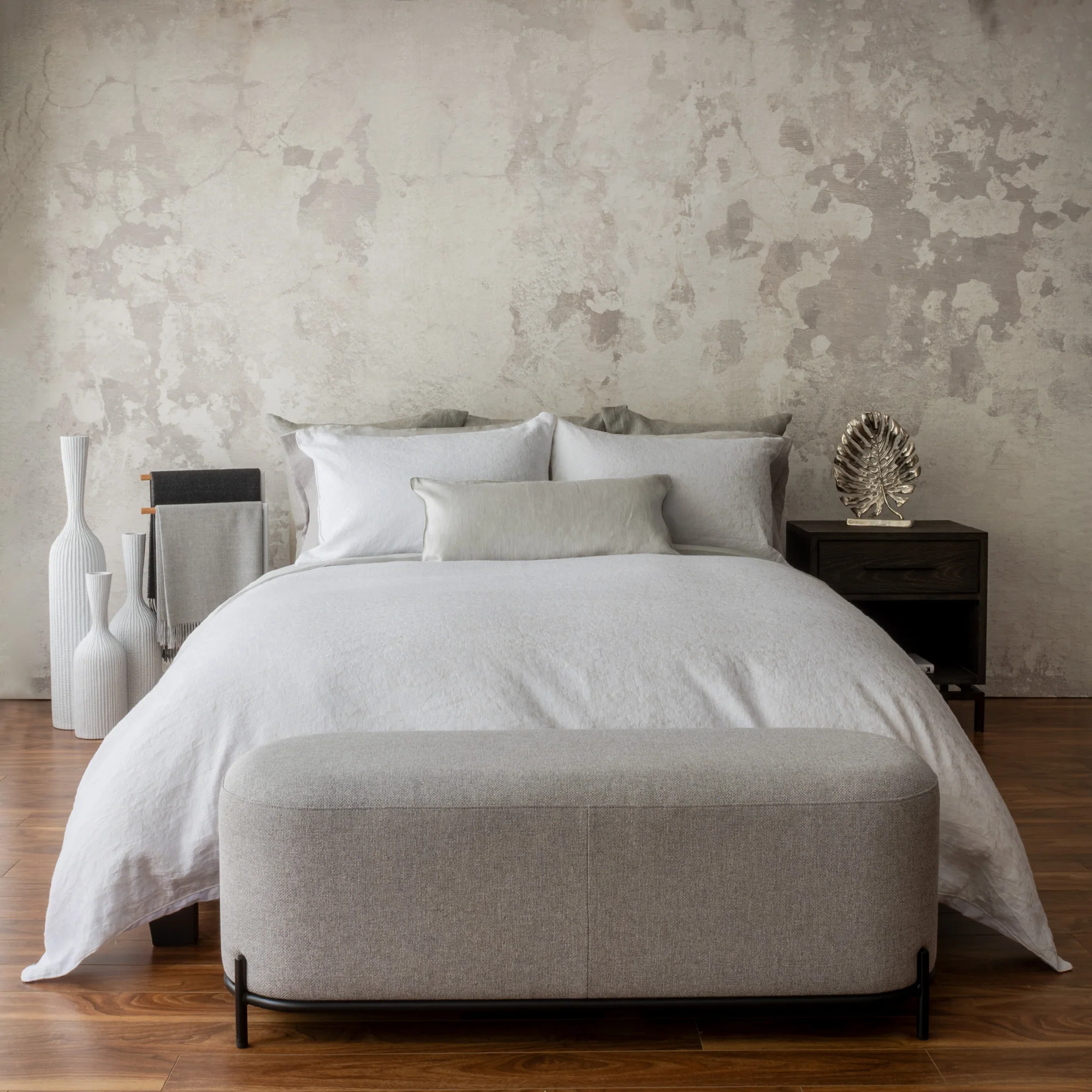 Halo | Duvet Cover | Jacquard | Giza & Linen - Image 5