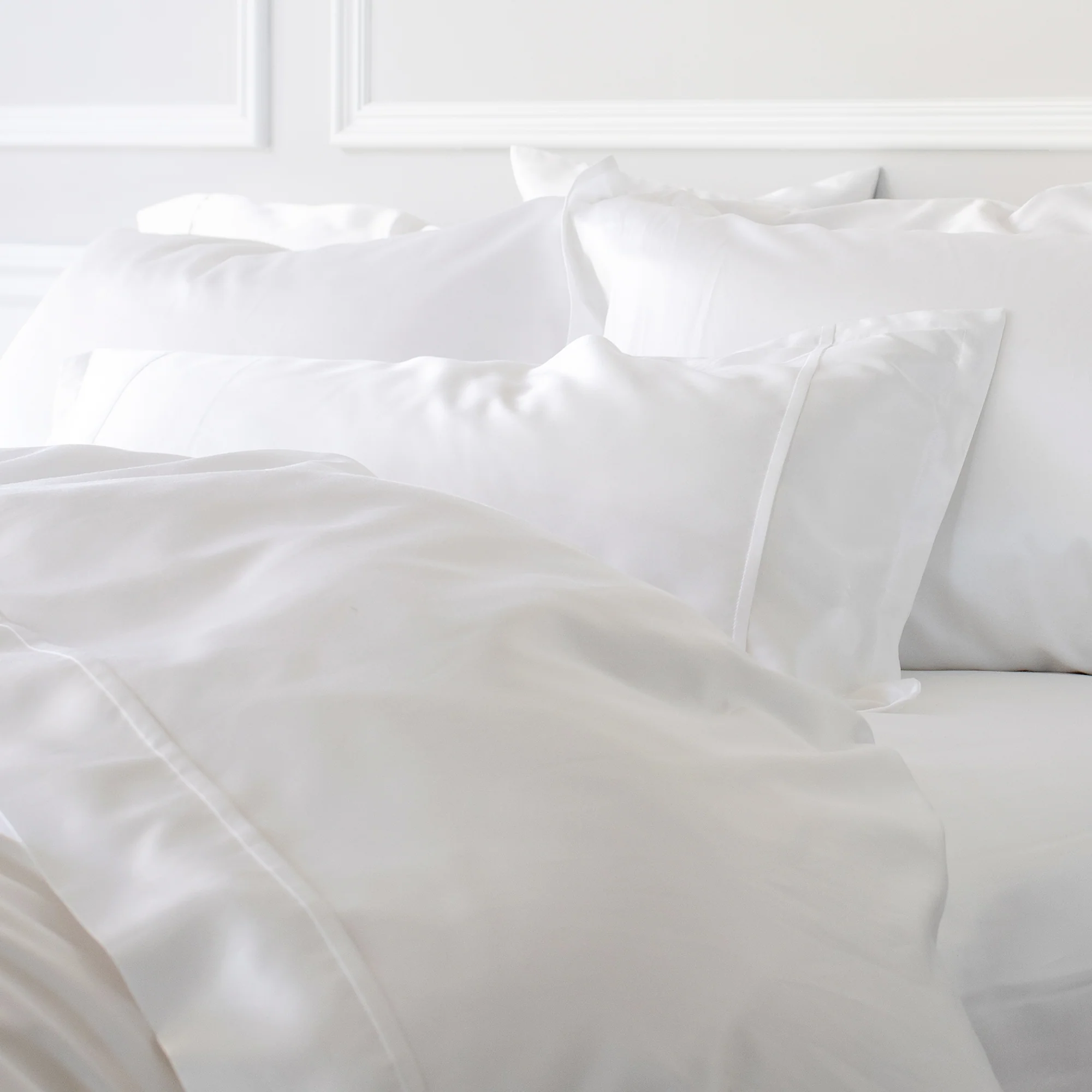 Sophia Silk - Cotton | Duvet Cover | by St Geneve
